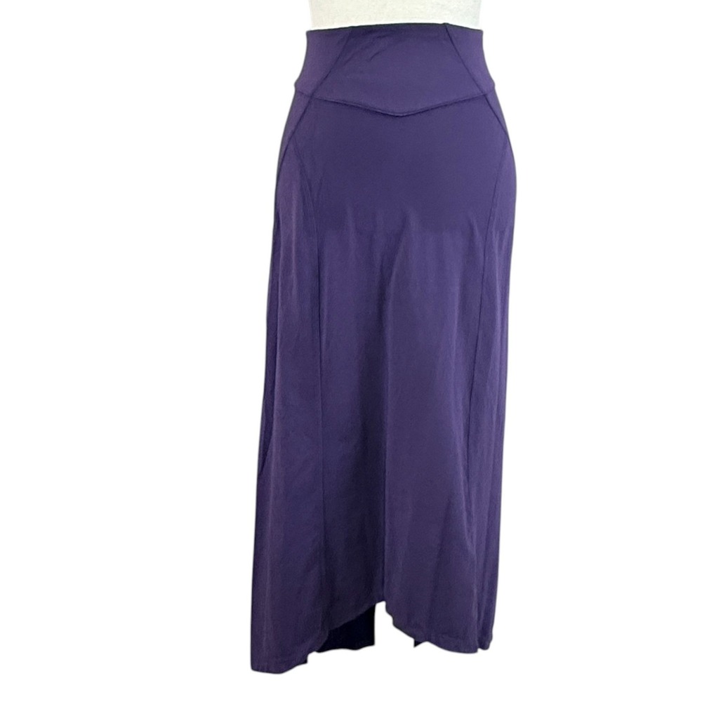 Athleta Maxi Skirt Women XS Purple High Waist Athleisure Performance Gorpcore